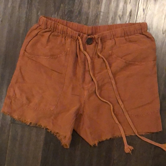 Free People Pants - Free People• Linen Shorts/ Size S